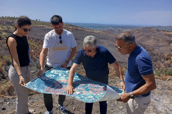 Ηλεία: Οι πυρόπληκτες περιοχές σε Πύργο και Αρχ. Ολυμπία θωρακίζονται με έργα 1,5 εκατ. ευρώ