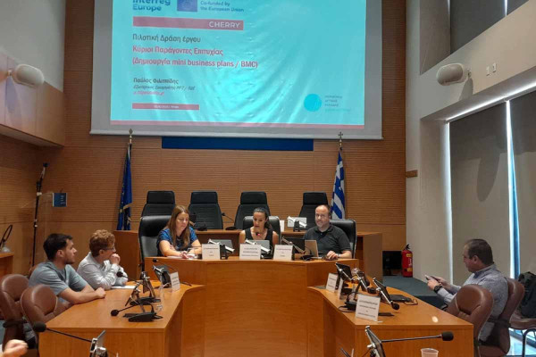 Η Περιφέρεια Δυτικής Ελλάδας ολοκλήρωσε επιτυχώς την 2η εκπαιδευτική συνεδρία στο πλαίσιο της πιλοτικής δράσης του έργου CHERRY