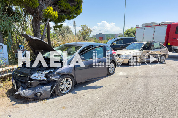 Σοβαρό τροχαίο στην Πύργου - Κυπαρισσίας με δύο τραυματίες σε πλαγιομετωπική σύγκρουση (photos & video)