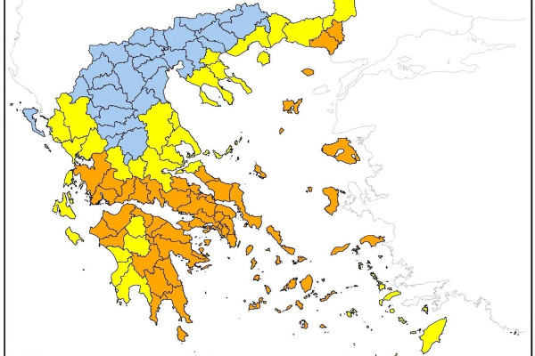 Σε πλήρη επιχειρησιακή ετοιμότητα η Π.Ε. Ηλείας ενόψει του σημερινού πολύ υψηλού κινδύνου πυρκαγιάς