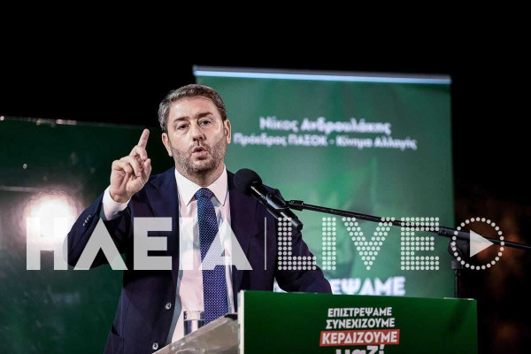 Όχι στη ΝΔ από Ανδρουλάκη - Τα δύο βασικά συμπεράσματα της έναρξης του συνεδρίου του ΠΑΣΟΚ