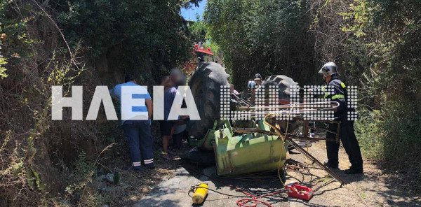 Νεκρός άνδρας, τον καταπλάκωσε τρακτέρ