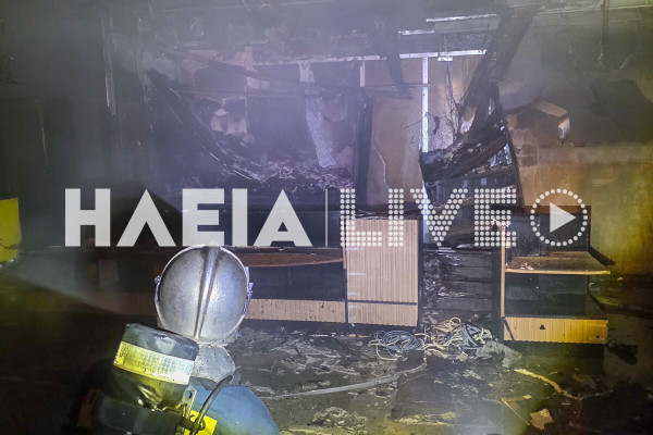 Καζάνι που βράζει ξανά η Γαστούνη - Οκτώ προσαγωγές για τον εμπρησμό σε κατάστημα