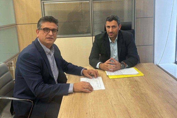 Συνάντηση του Δημάρχου Ανδραβίδας-Κυλλήνης με τον Γενικό Γραμματέα Διαχείρισης Τομεακών Προγραμμάτων ΕΤΠΑ, ΤΣ & ΕΚΤ