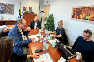 Πρωτοψάλτης: Συνεργασία με την Περιφέρεια Κεντρικής Μακεδονίας για την αντιμετώπιση της ευλογιάς των αιγοπροβάτων