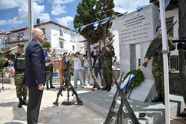 Δένδιας: Σε εκδήλωση μνήμης για τους πεσόντες Έλληνες Μουσουλμάνους του Β’ Παγκοσμίου Πολέμου