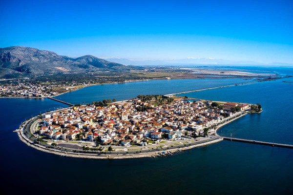 Το Αιτωλικό από το… διάστημα: Η εντυπωσιακή δορυφορική εικόνα του Ελληνικού Κέντρου Διαστήματος